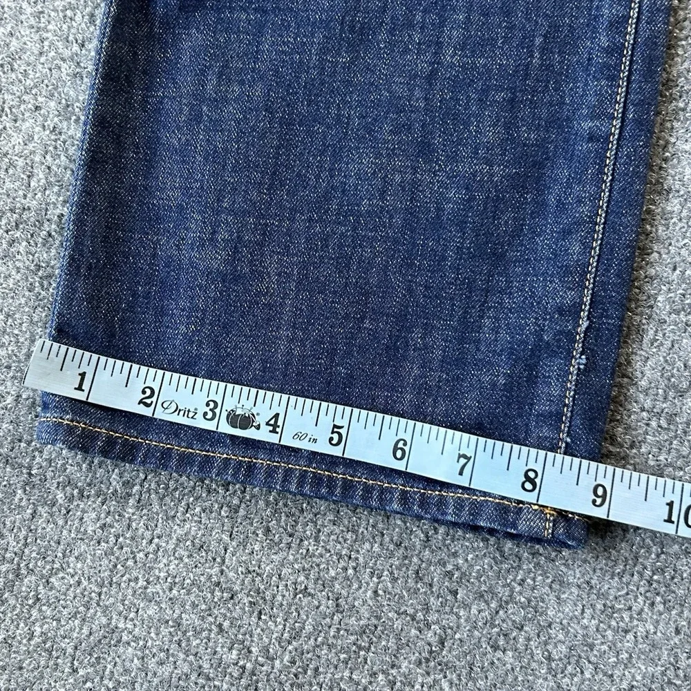 JCrew  Jeans Womens 32S Boot Cut Medium Wash Stretch Denim USA‎ Made 34x30 New